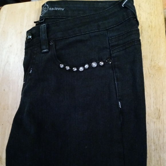 👖Bebe/Siren 2B bebe Skinny Black Jean 🆕Size 28 Women,A Fabulous Gift Item 🎁 - Picture 8 of 16